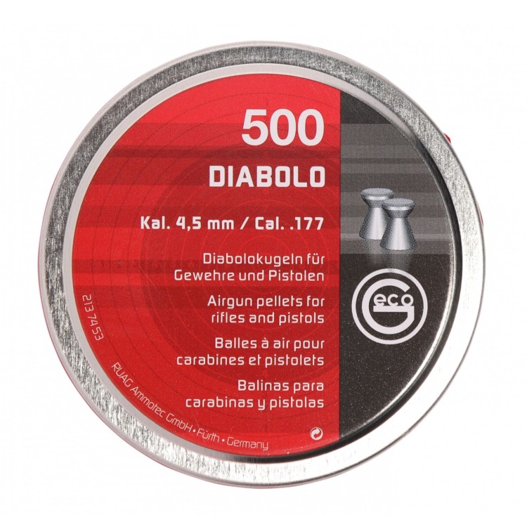 Geco Diabolo 4.5MM, .177 Cal, 500 Pellets-1400x1400