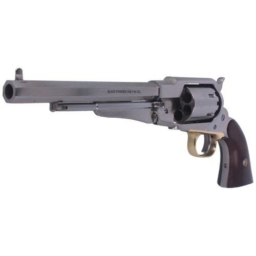 Rewolwer czarnoprochowy Pietta 1858 Remington New Model Army Steel Old SIlver .44 (RGAOS44) (2)