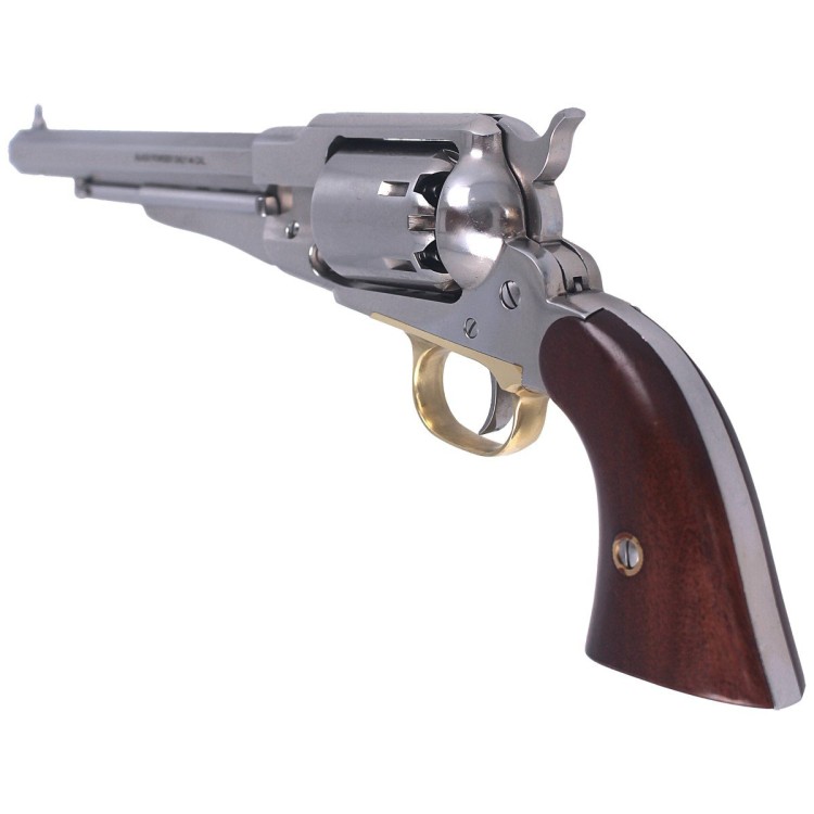 Rewolwer czarnoprochowy Pietta 1858 Remington New Model Army Steel Old SIlver .44 (RGAOS44) (3)