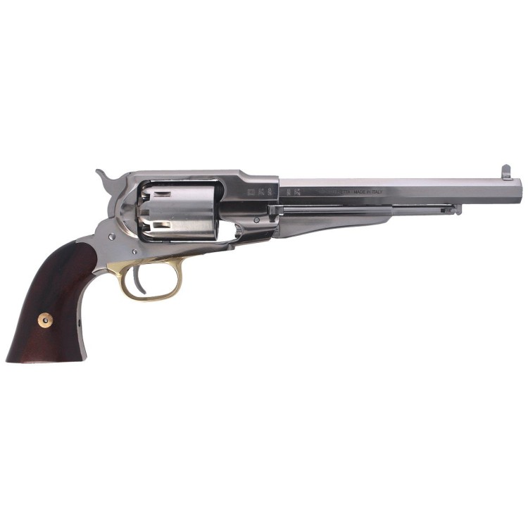Rewolwer czarnoprochowy Pietta 1858 Remington New Model Army Steel Old SIlver .44 (RGAOS44) (7)
