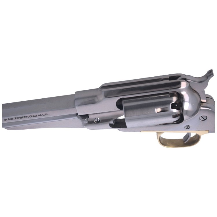 Rewolwer czarnoprochowy Pietta 1858 Remington New Model Army Steel Old SIlver .44 (RGAOS44) (5)