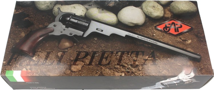 Rewolwer czarnoprochowy Pietta 1858 Remington New Model Army Steel Old SIlver .44 (RGAOS44) (9)