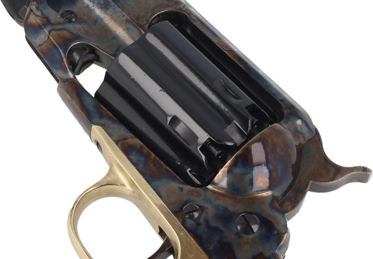 Rewolwer czarnoprochowy PIETTA 1858 Remington Army Steel Sheriff  Fluted .44 5,5 (RGACHLCG44) (4)
