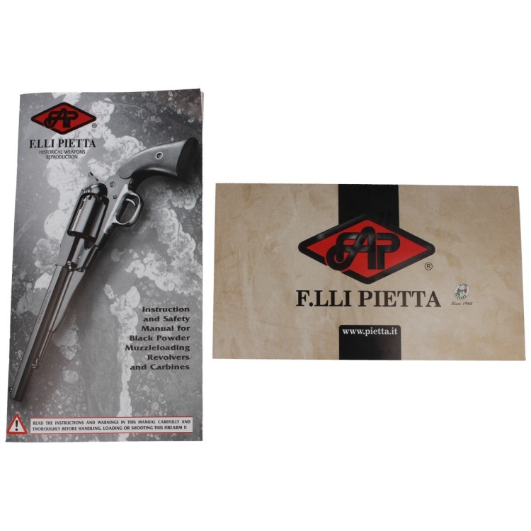 Rewolwer czarnoprochowy PIETTA 1858 Remington Army Sheriff Stainless INOX .44 5,5 (RGSSH44LC) (5)