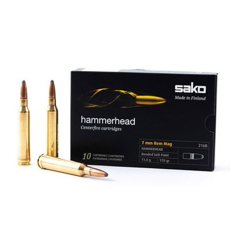 SAKO-7MM-HAMMERHEAD-170GR-C627216BSB10-216B